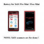 Battery Replacement for LAUNCH X431 PRO MINI PROS MINI SCANNER
